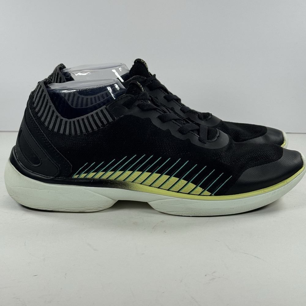 VIONIC Embolden Knit Athletic‎ Running Shoes Black Yellow Women's Size 9.5